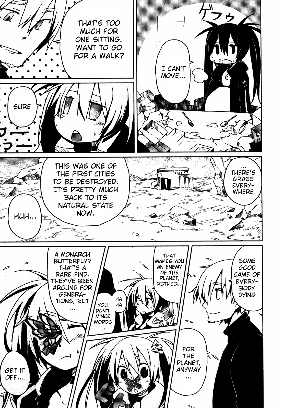 Black Rock Shooter: The Game Chapter 3 page 8 - Chapter 3: Communication with Man