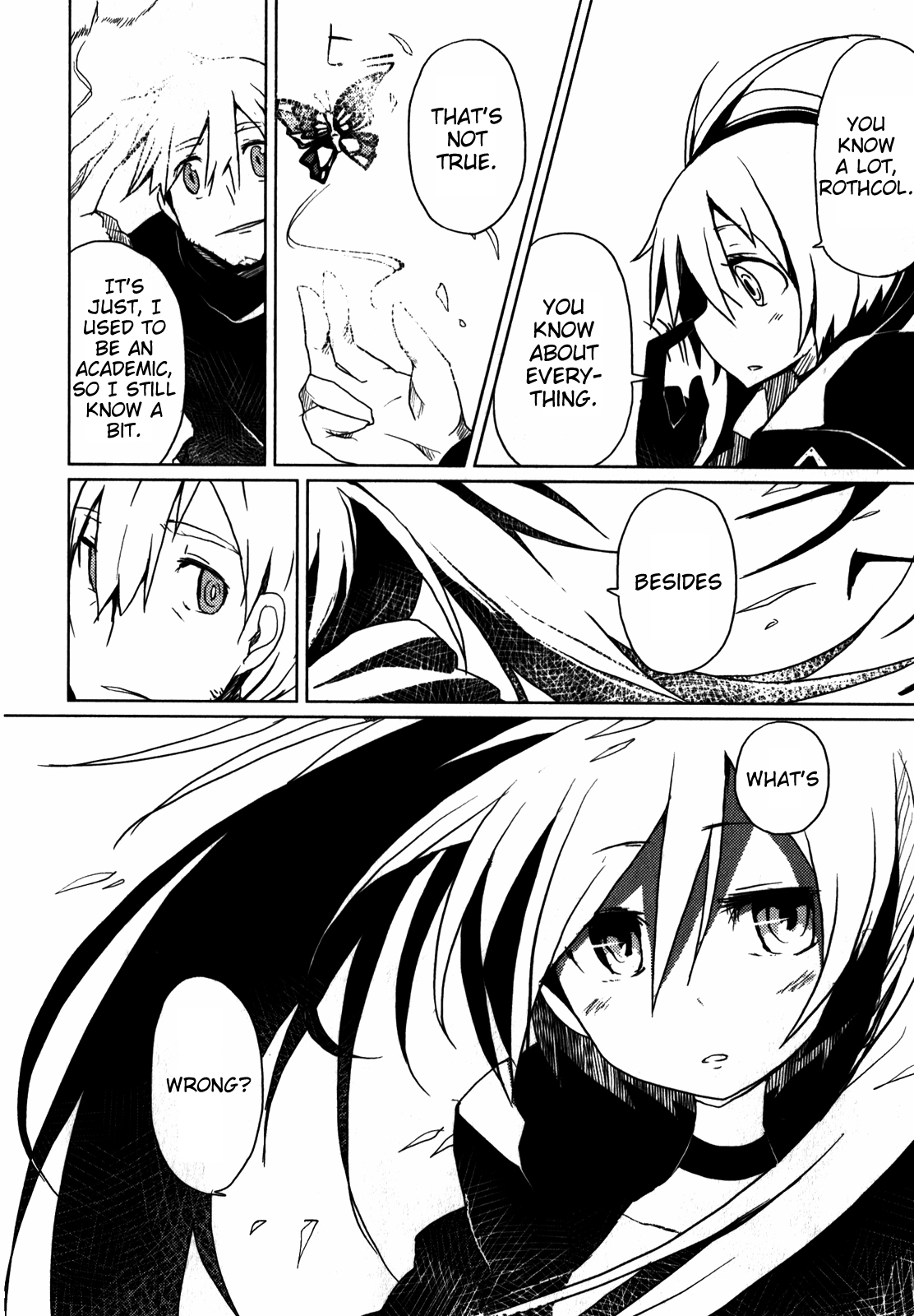 Black Rock Shooter: The Game Chapter 3 page 9 - Chapter 3: Communication with Man