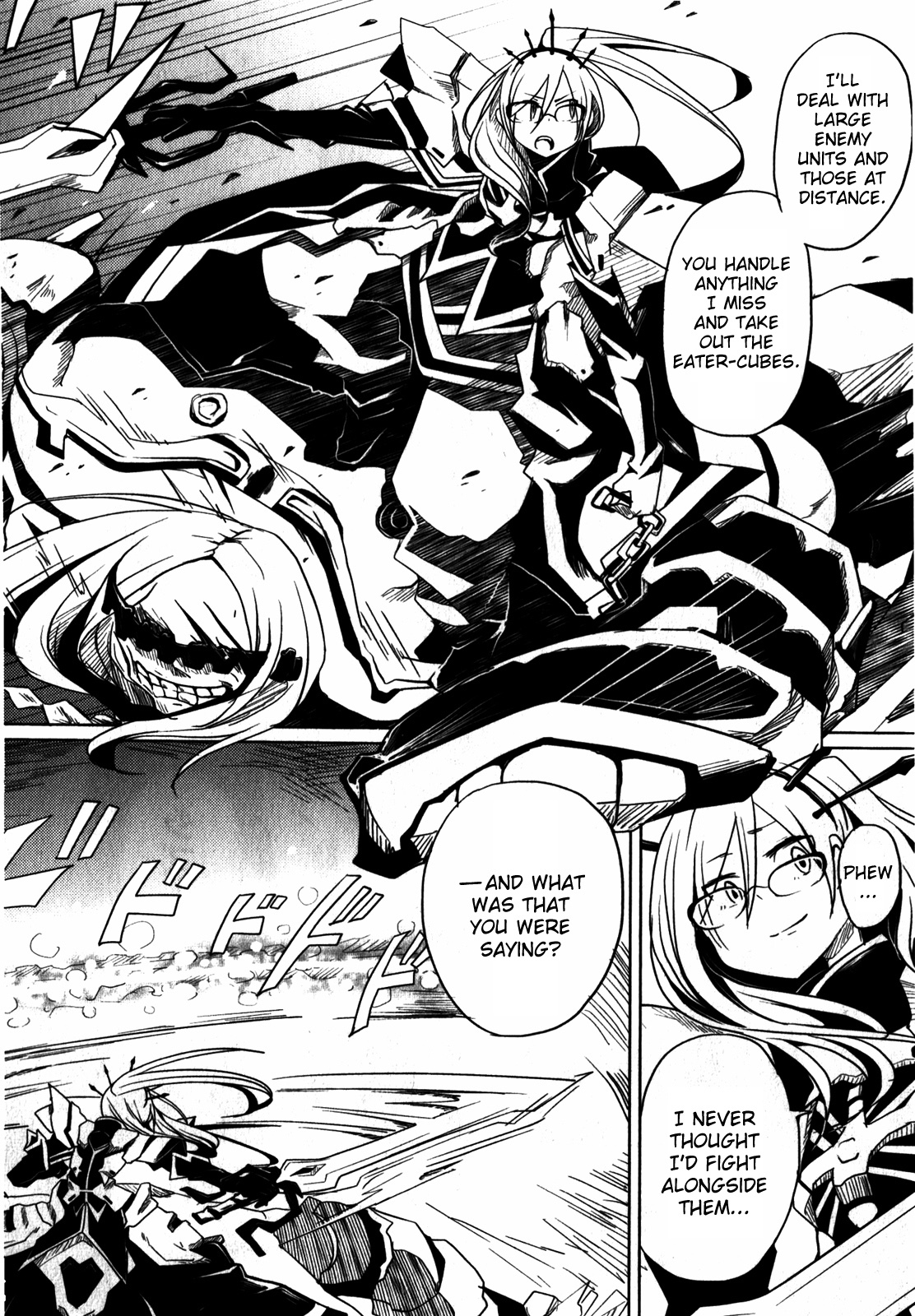 Black Rock Shooter: The Game Chapter 5 page 17 - Chapter 5: Another Days and Death