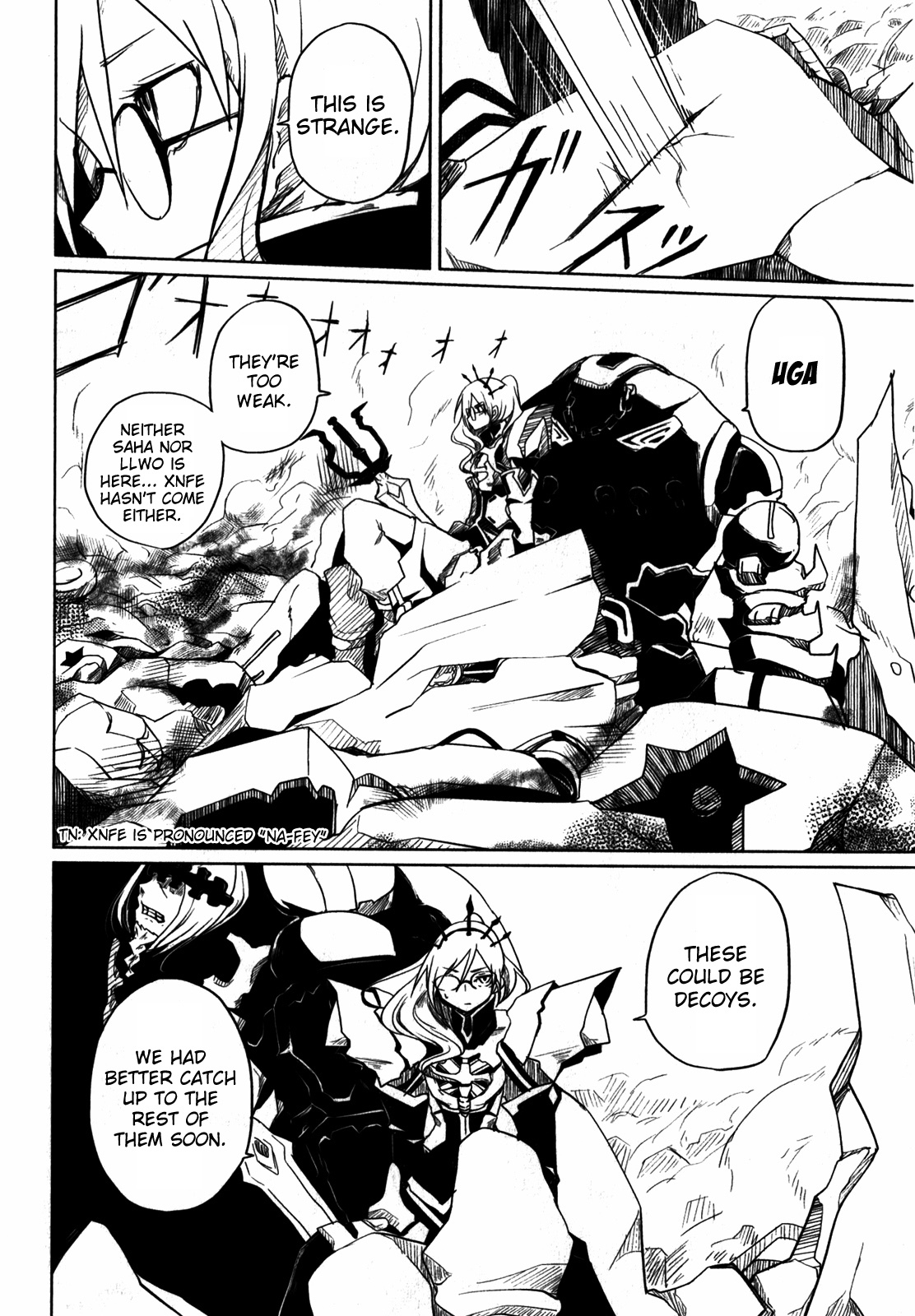 Black Rock Shooter: The Game Chapter 5 page 21 - Chapter 5: Another Days and Death