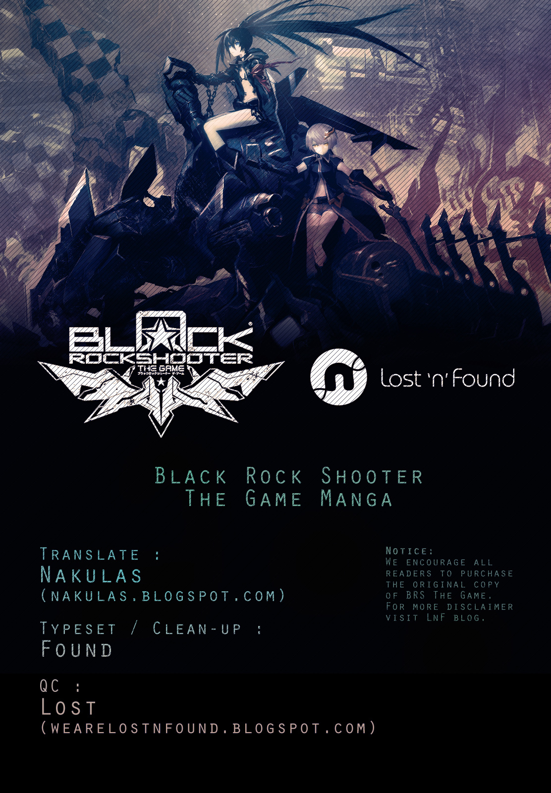 Black Rock Shooter: The Game Chapter 5 page 25 - Chapter 5: Another Days and Death