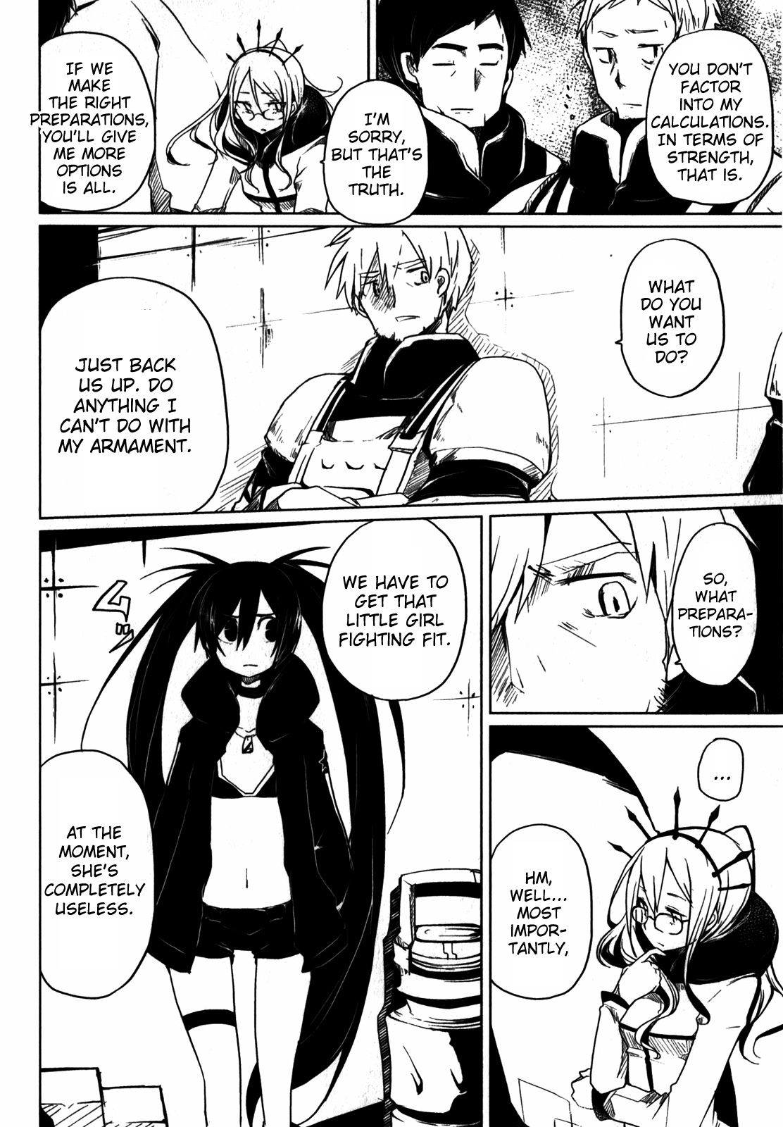Black Rock Shooter: The Game Chapter 5 page 3 - Chapter 5: Another Days and Death