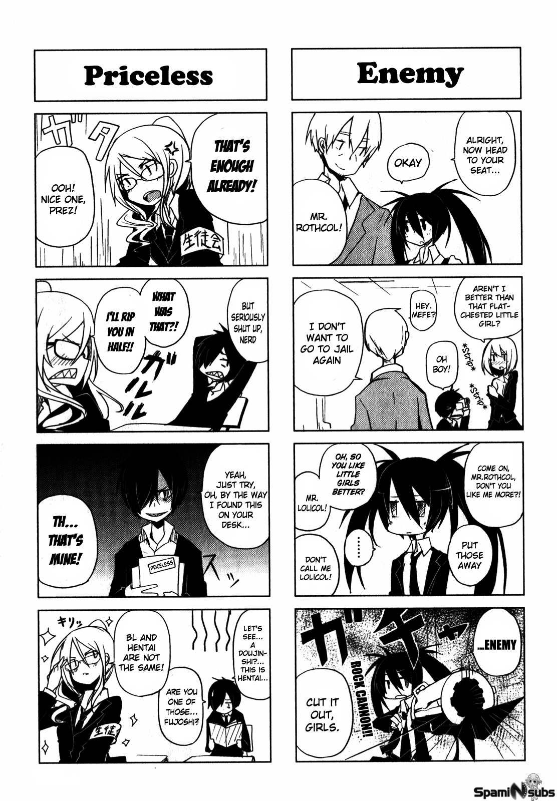 Black Rock Shooter: The Game Chapter 6.5 page 5 - Chapter 6.5: 4coma comic "BURA★KURO"