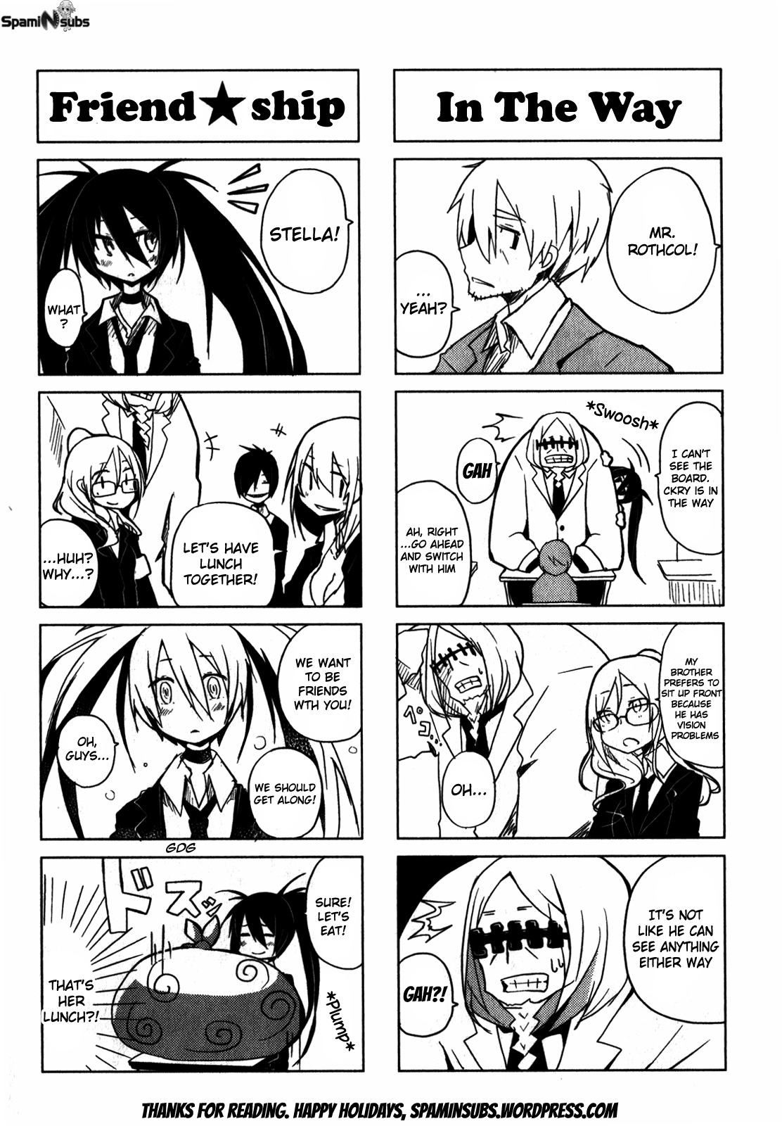 Black Rock Shooter: The Game Chapter 6.5 page 6 - Chapter 6.5: 4coma comic "BURA★KURO"