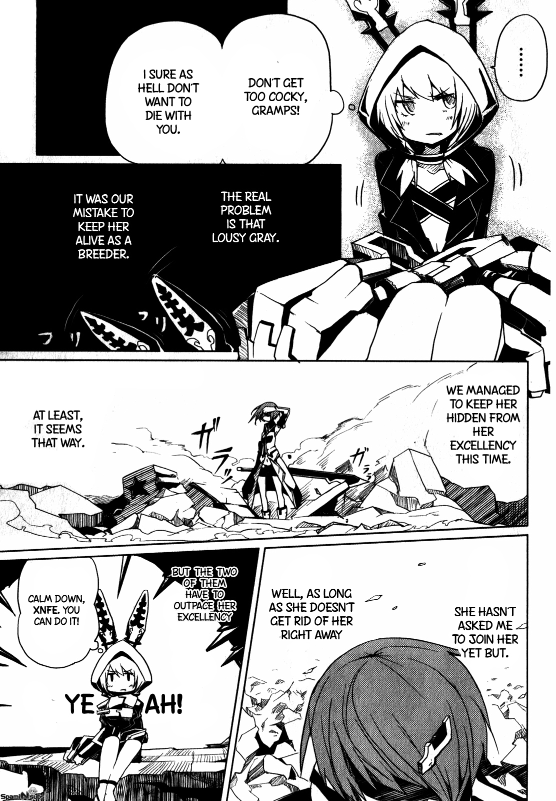 Black Rock Shooter: The Game Chapter 6 page 12 - Chapter 6: Lost Child