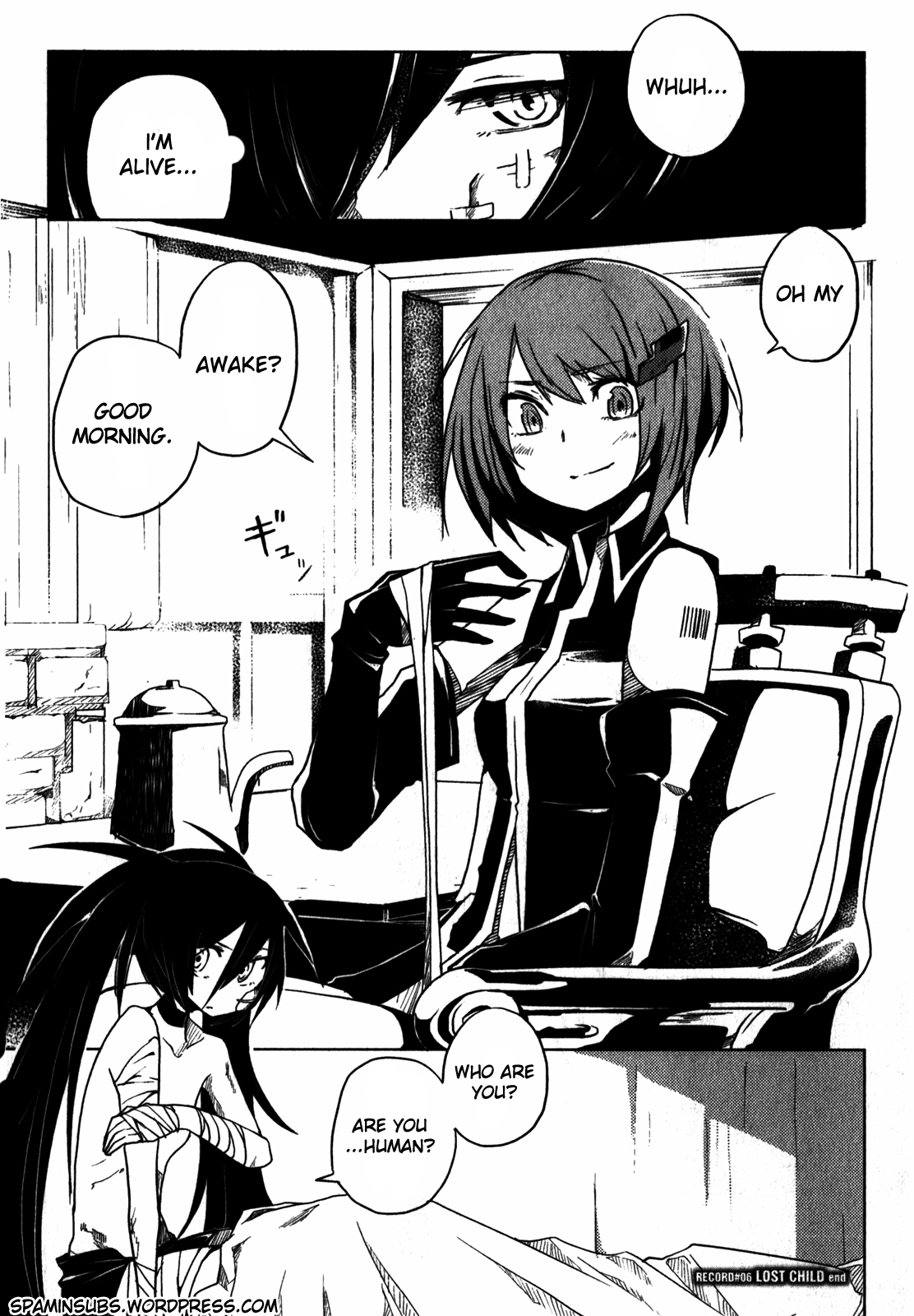 Black Rock Shooter: The Game Chapter 6 page 23 - Chapter 6: Lost Child