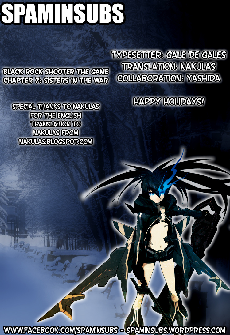 Black Rock Shooter: The Game Chapter 7 page 1 - Chapter 7: Sisters in the War