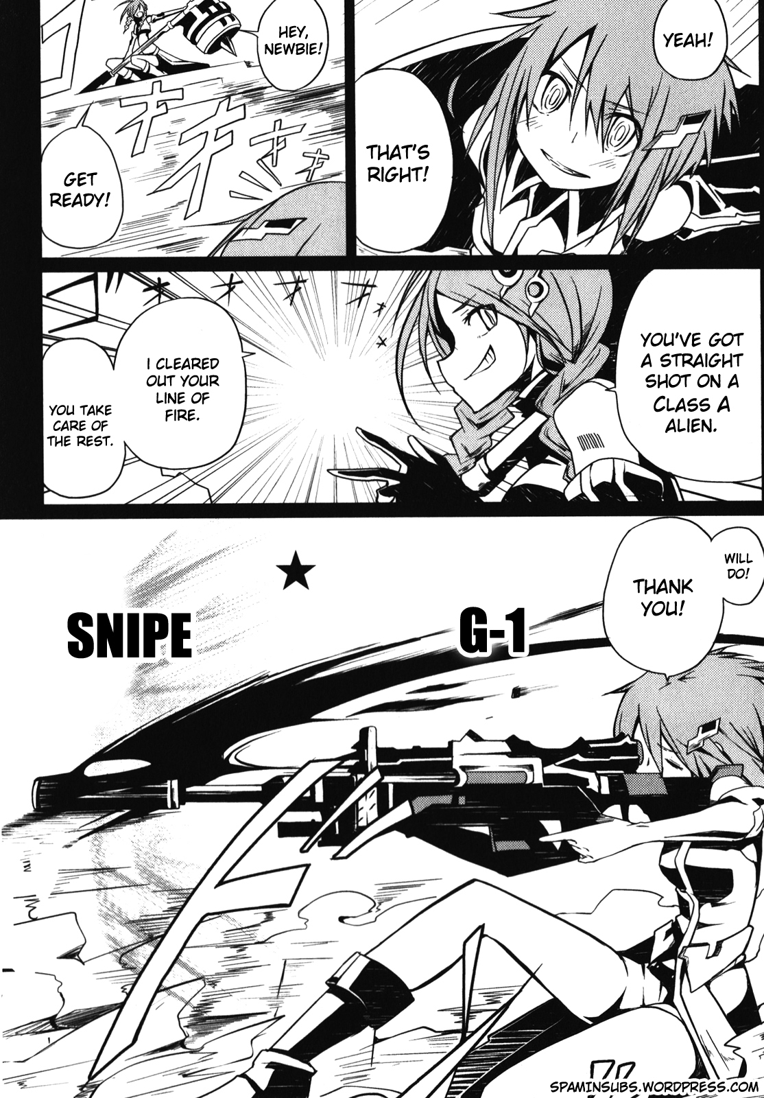 Black Rock Shooter: The Game Chapter 7 page 11 - Chapter 7: Sisters in the War