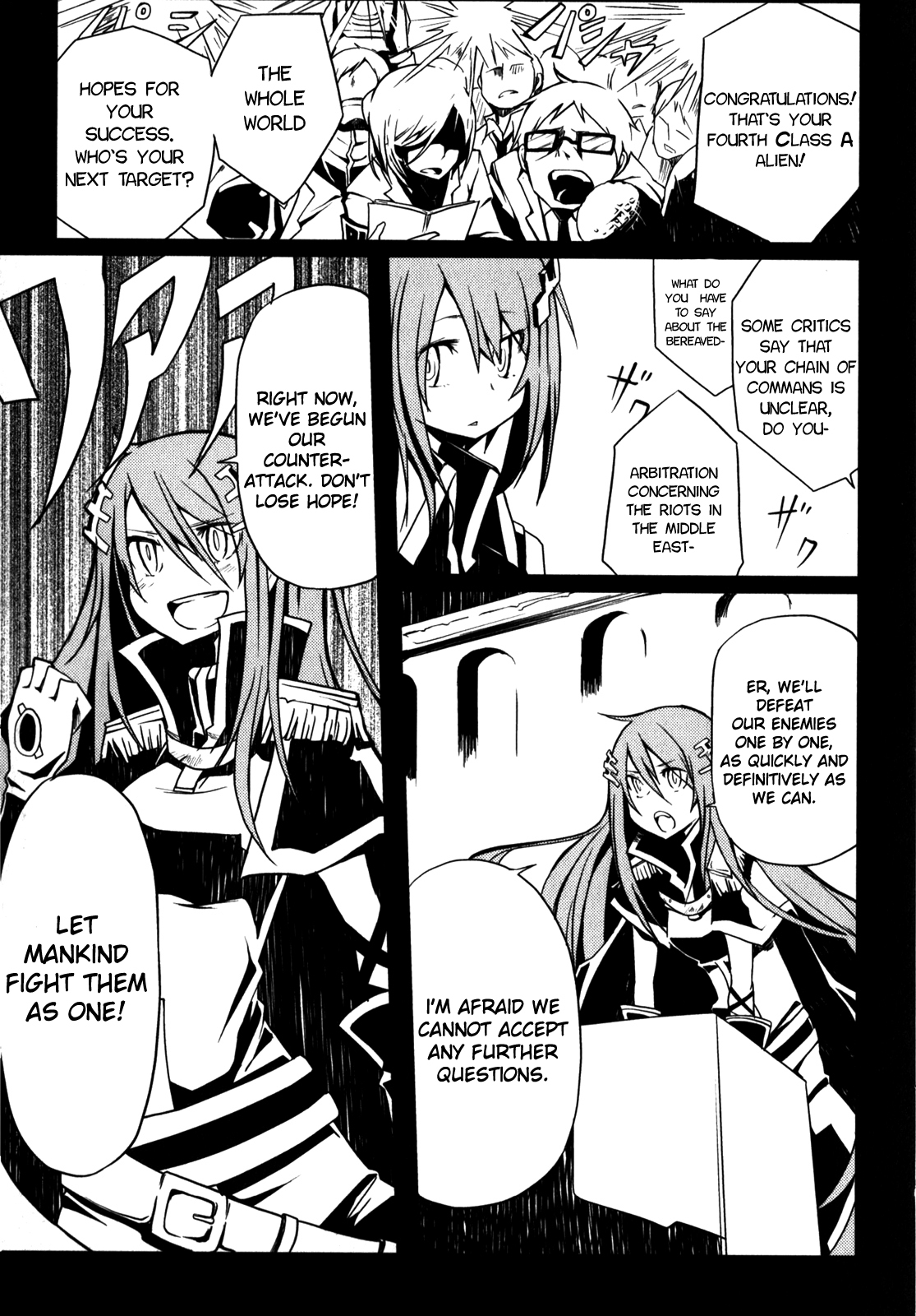 Black Rock Shooter: The Game Chapter 7 page 12 - Chapter 7: Sisters in the War