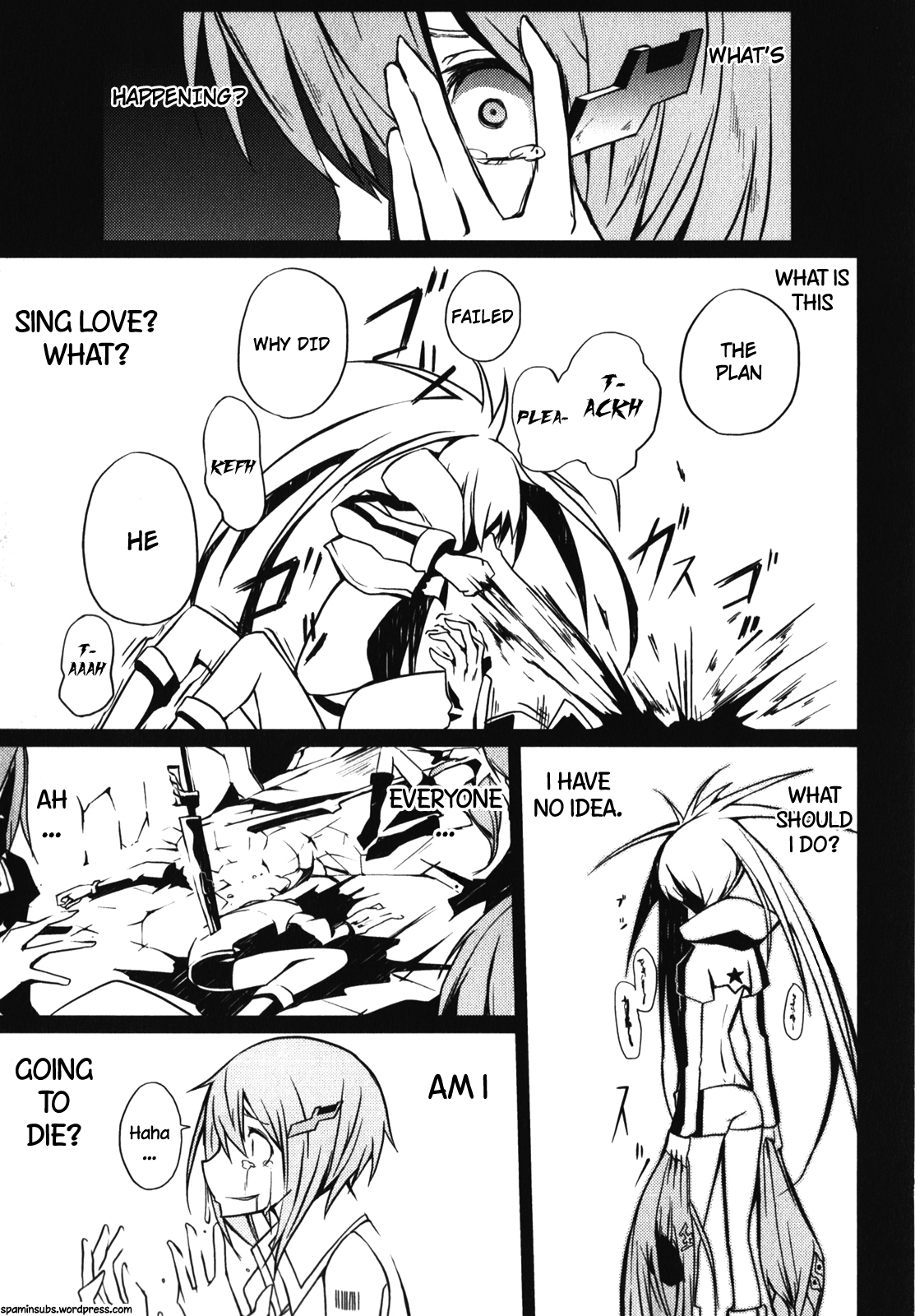 Black Rock Shooter: The Game Chapter 7 page 14 - Chapter 7: Sisters in the War