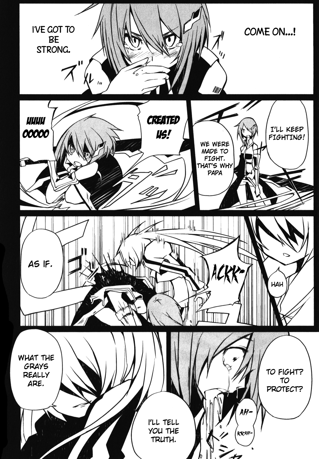 Black Rock Shooter: The Game Chapter 7 page 15 - Chapter 7: Sisters in the War