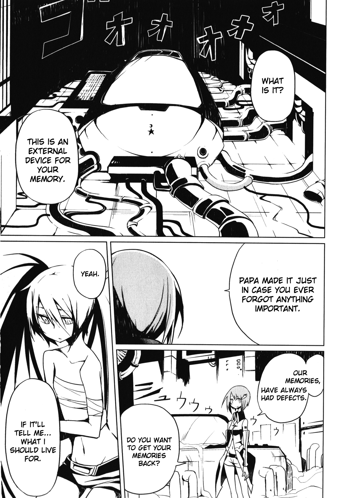 Black Rock Shooter: The Game Chapter 7 page 6 - Chapter 7: Sisters in the War