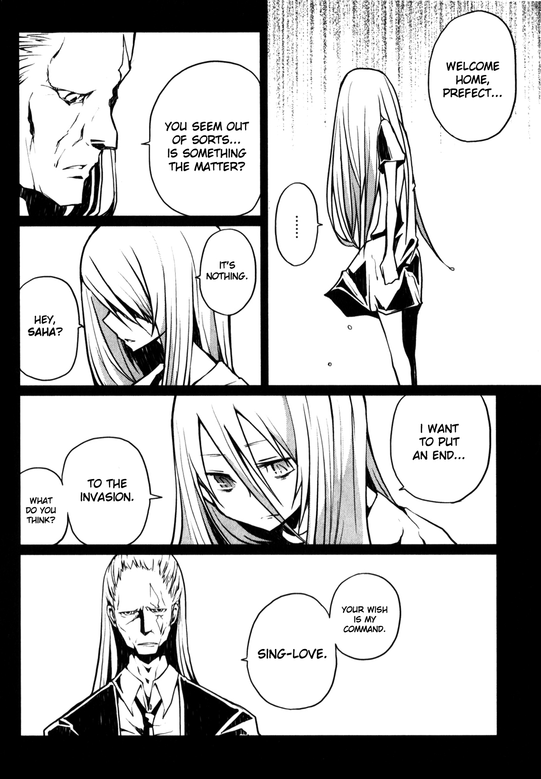 Black Rock Shooter: The Game Chapter 8 page 15 - Chapter 8: Sing Love