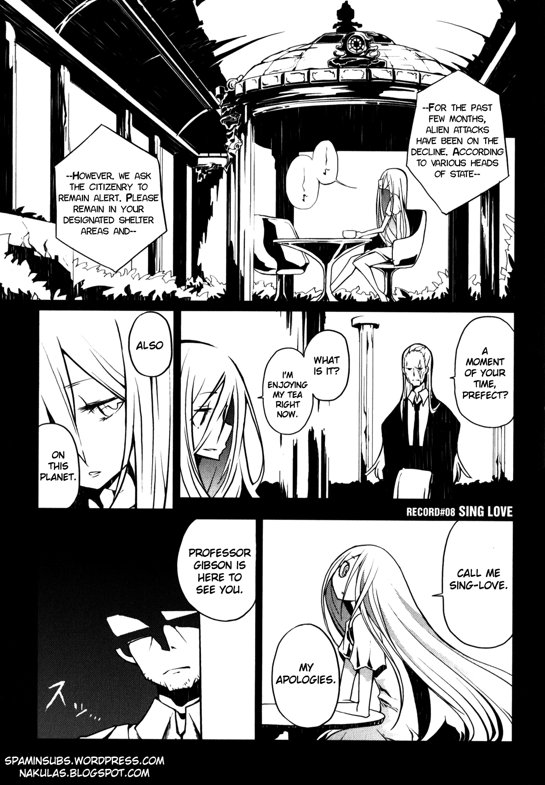 Black Rock Shooter: The Game Chapter 8 page 2 - Chapter 8: Sing Love