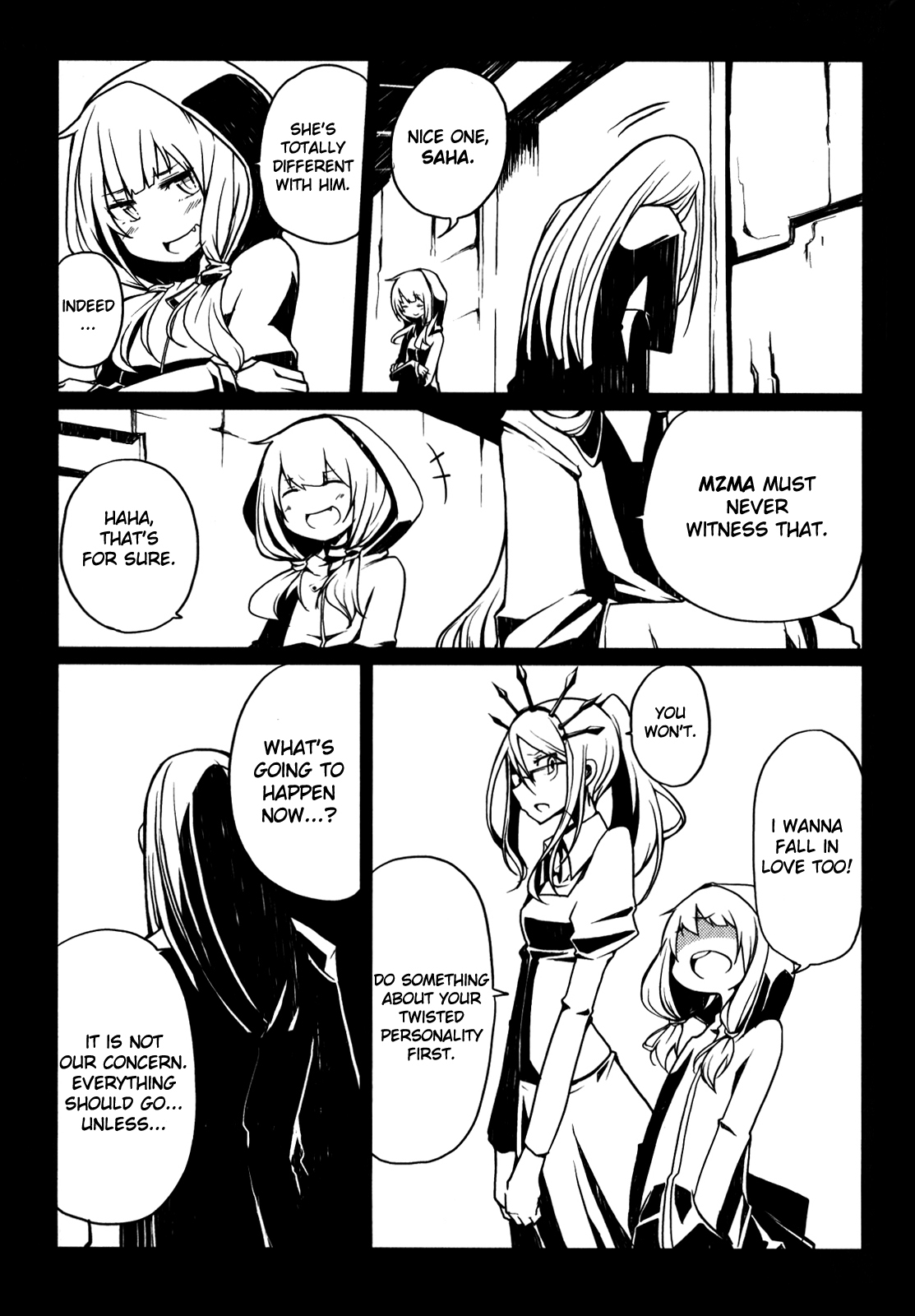 Black Rock Shooter: The Game Chapter 8 page 4 - Chapter 8: Sing Love