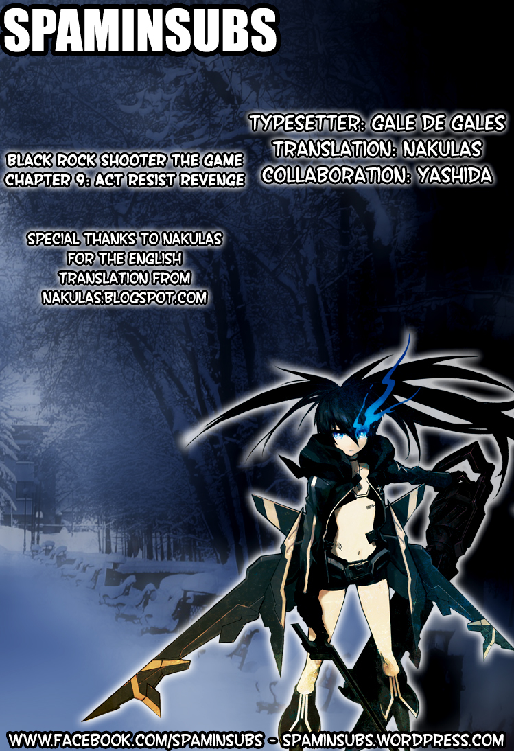 Black Rock Shooter: The Game Chapter 9 page 1 - Chapter 9: Act Resist Revenge