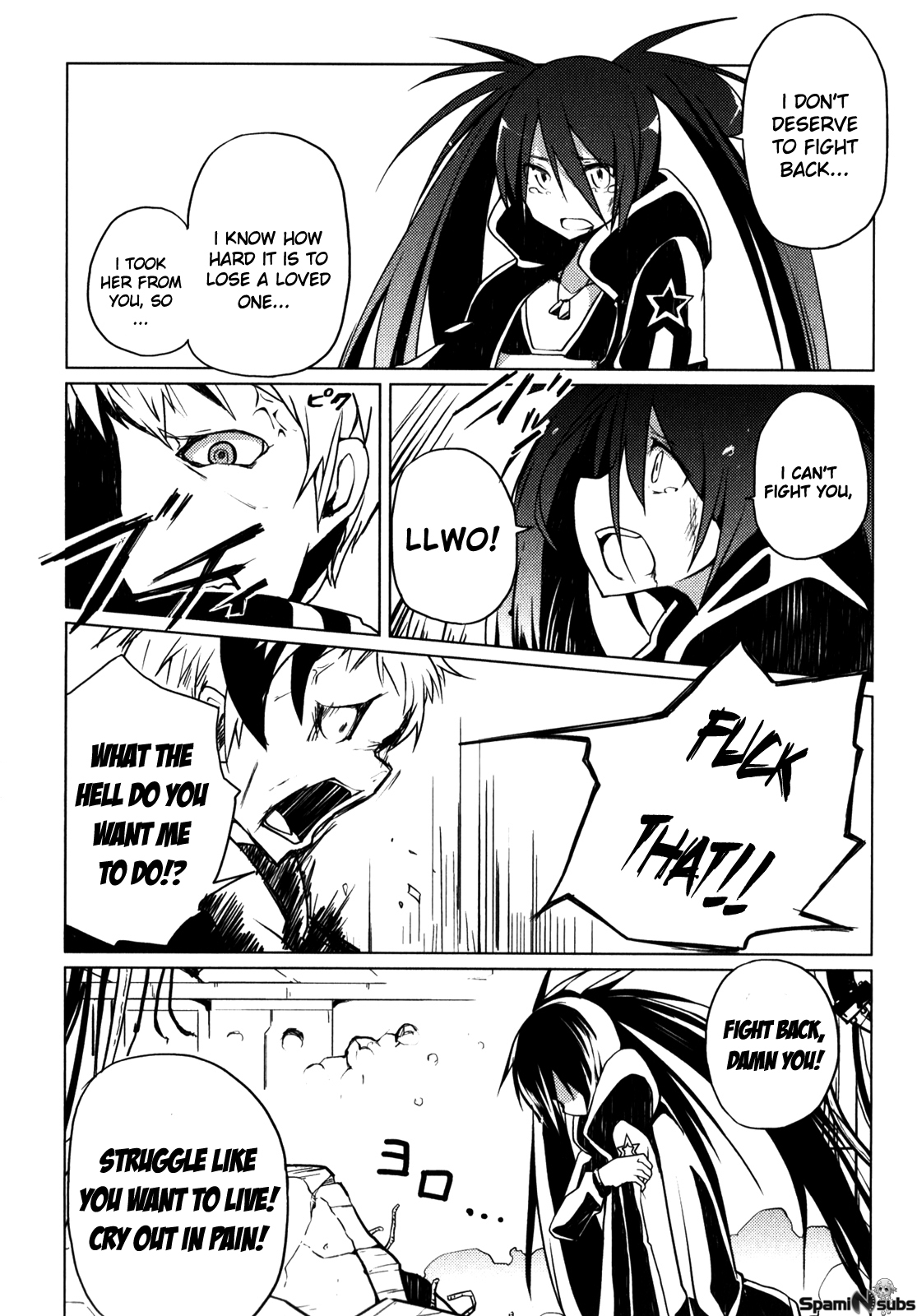 Black Rock Shooter: The Game Chapter 9 page 12 - Chapter 9: Act Resist Revenge