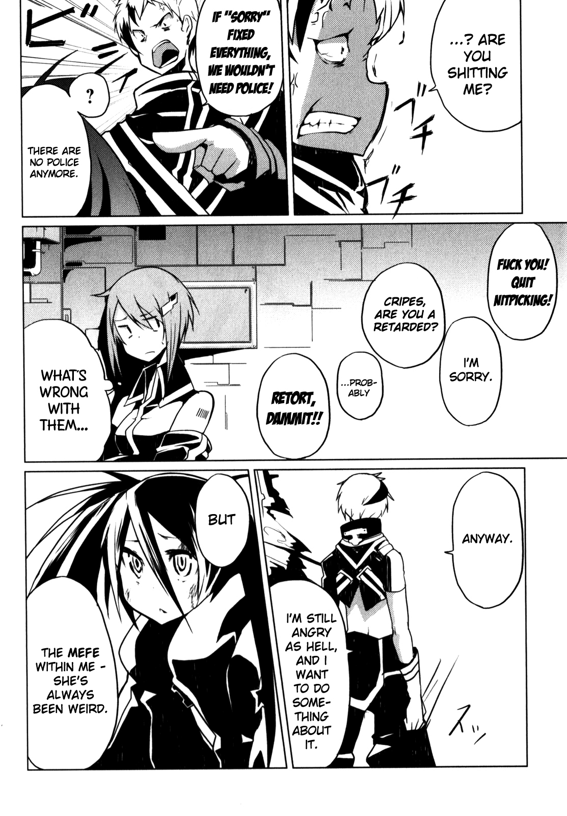Black Rock Shooter: The Game Chapter 9 page 15 - Chapter 9: Act Resist Revenge