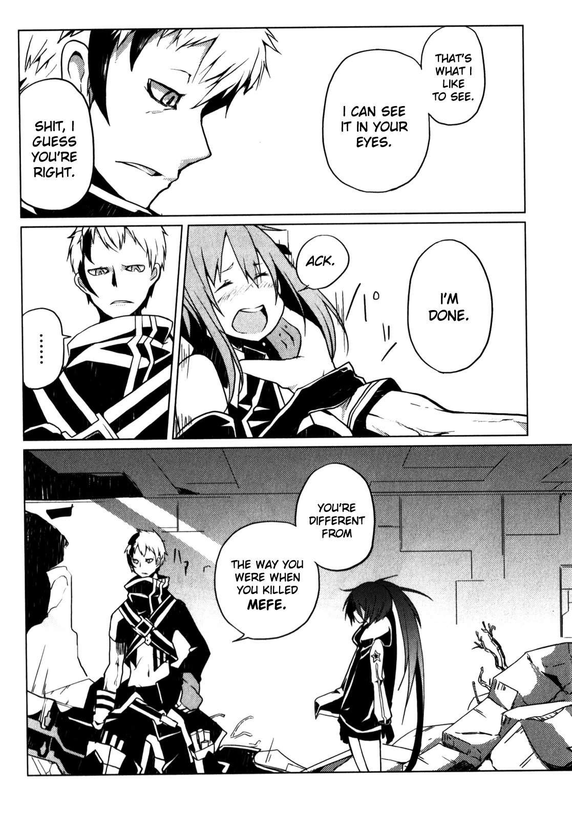 Black Rock Shooter: The Game Chapter 9 page 17 - Chapter 9: Act Resist Revenge