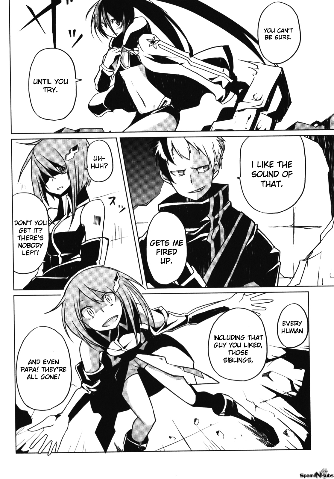 Black Rock Shooter: The Game Chapter 9 page 21 - Chapter 9: Act Resist Revenge