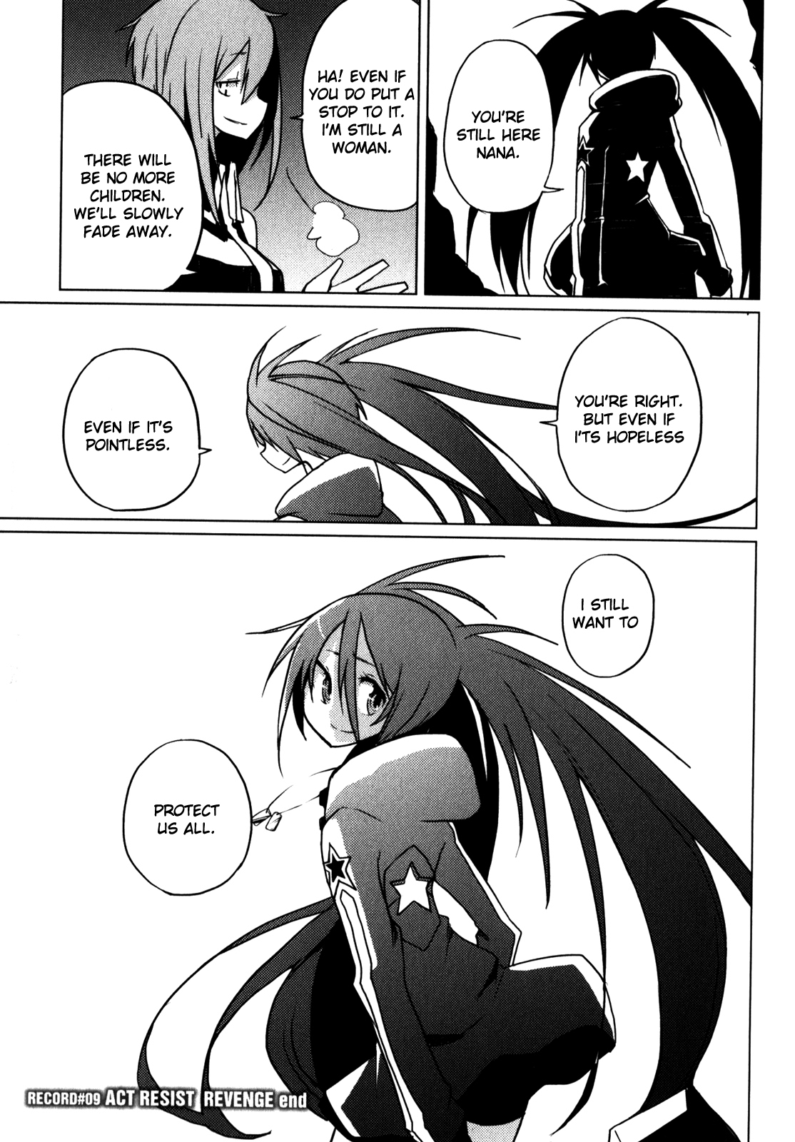Black Rock Shooter: The Game Chapter 9 page 22 - Chapter 9: Act Resist Revenge