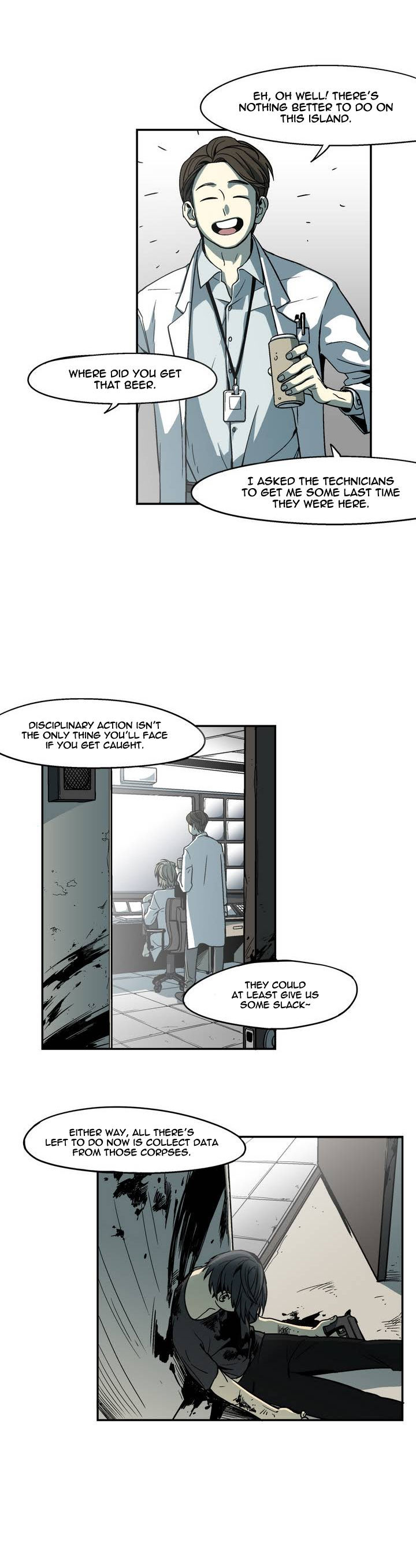 Black Survival Chapter 0 page 3 - Chapter 0