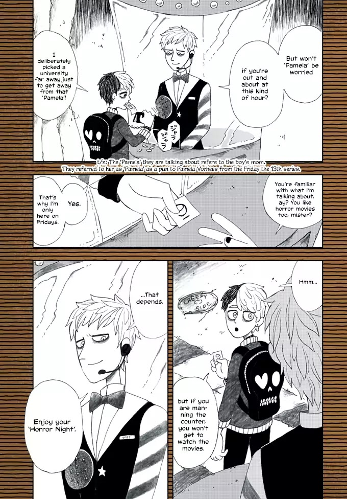 Black Terror Chapter 2 page 3 - Chapter 2: Case02: Horror Night