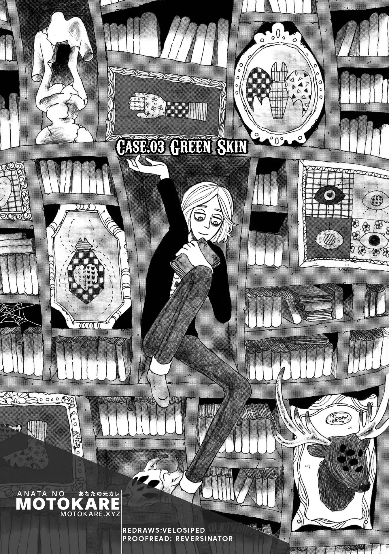 Black Terror Chapter 3 page 1 - Chapter 3: Case03: Green Skin