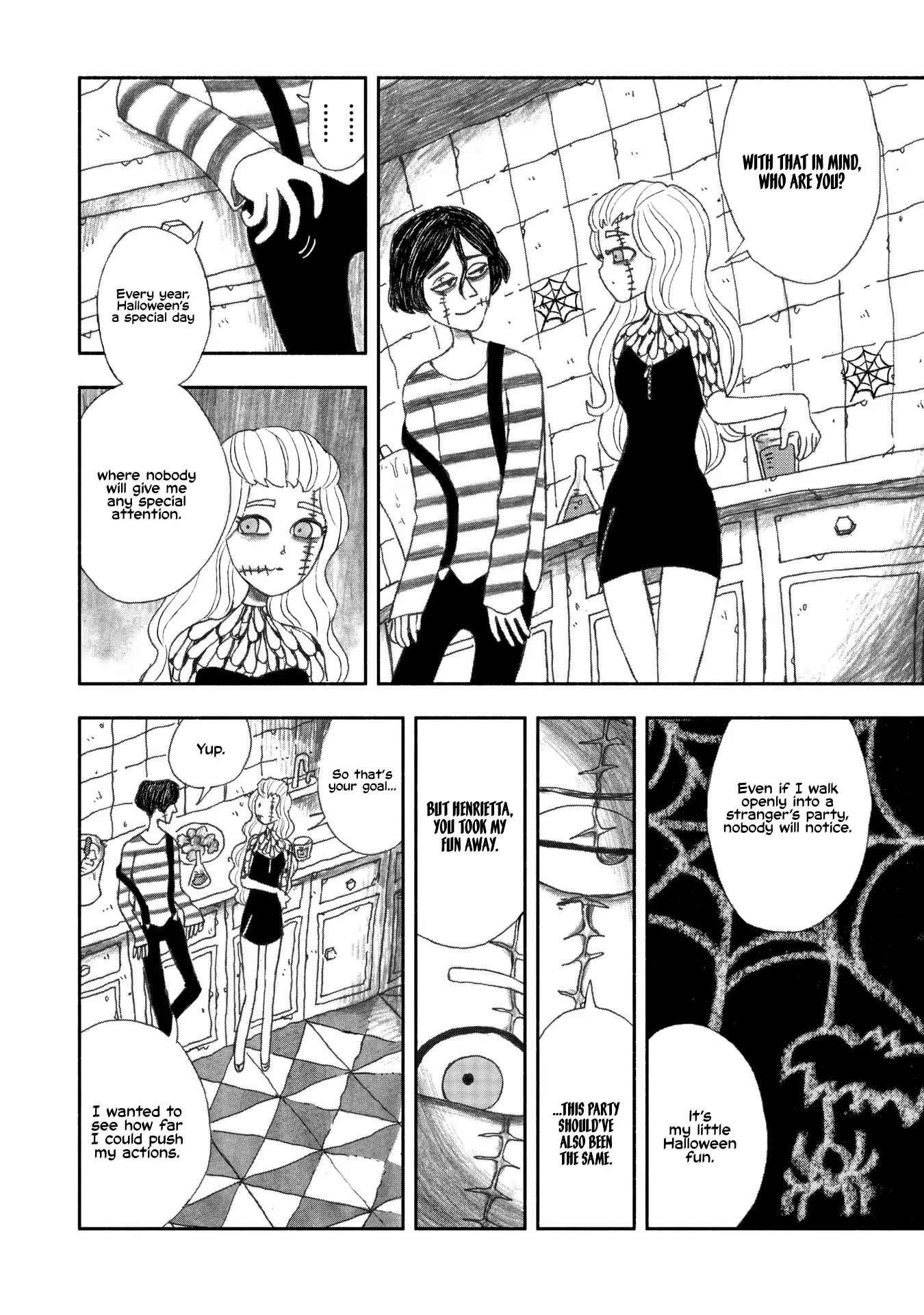 Black Terror Chapter 6 page 8 - Chapter 6: Case06: Halloween Party