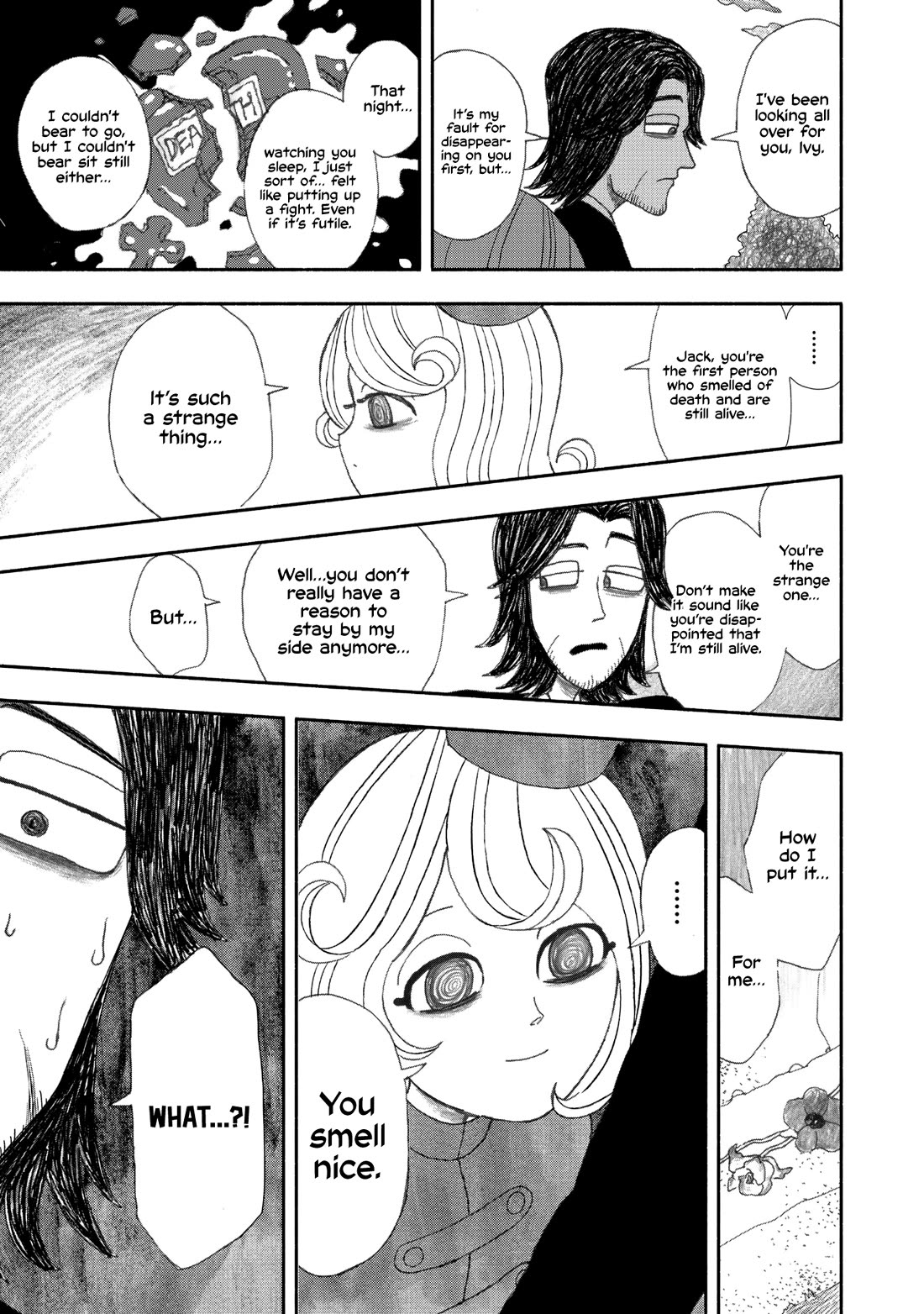 Black Terror Chapter 8 page 13 - Chapter 8: Case.08 The Scent of Death