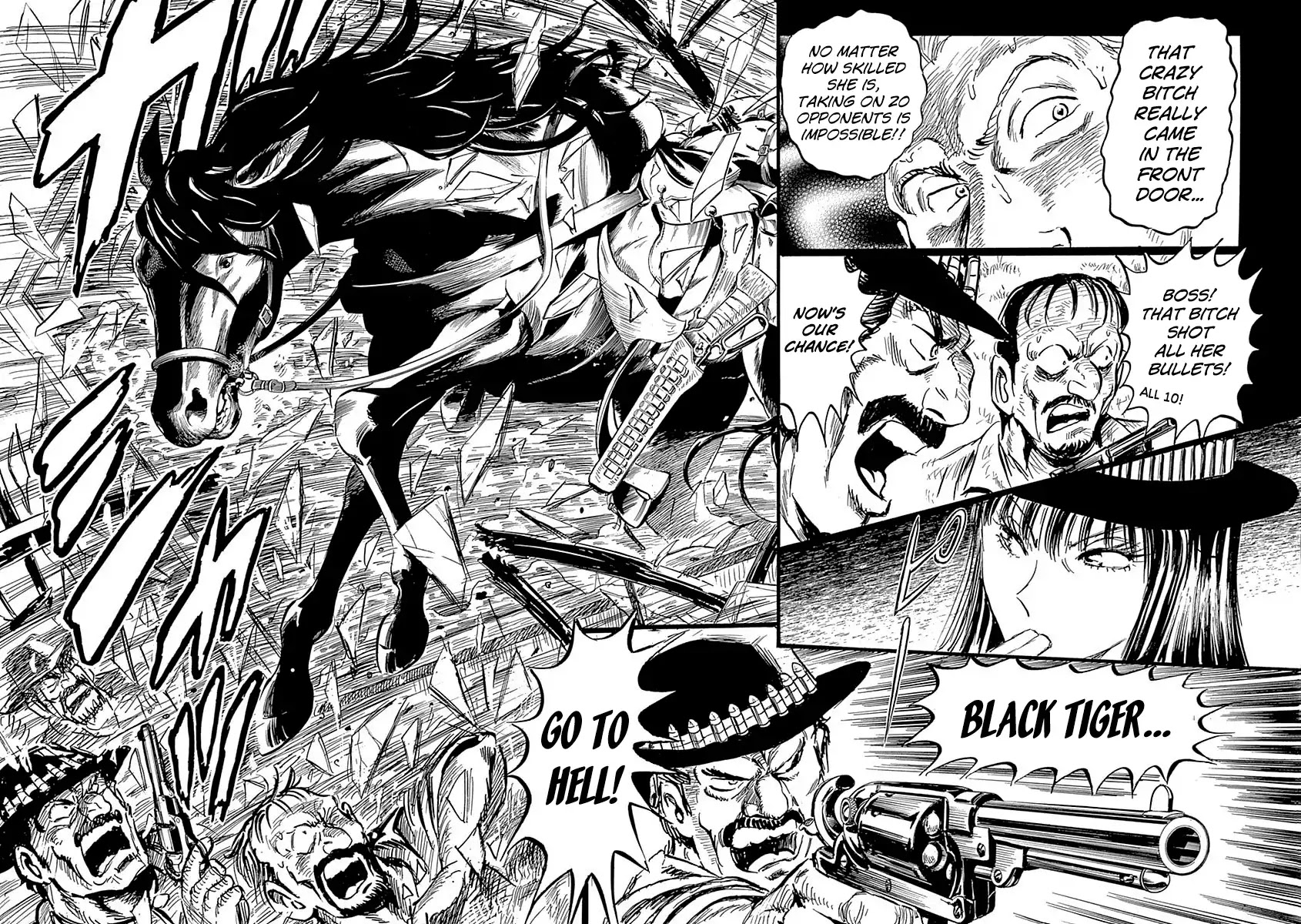 Black Tiger Chapter 1 page 12 - Chapter 1: Dirty Bullet