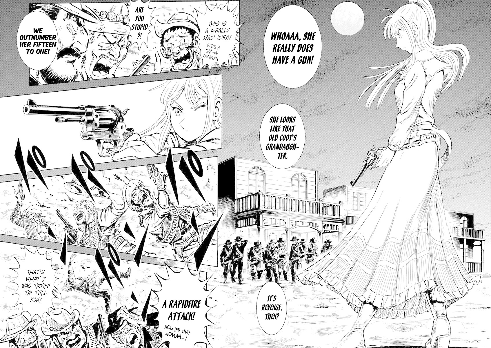 Black Tiger Chapter 3.5 page 30 - Chapter 3.5: Allie Shoot Your Gun!
