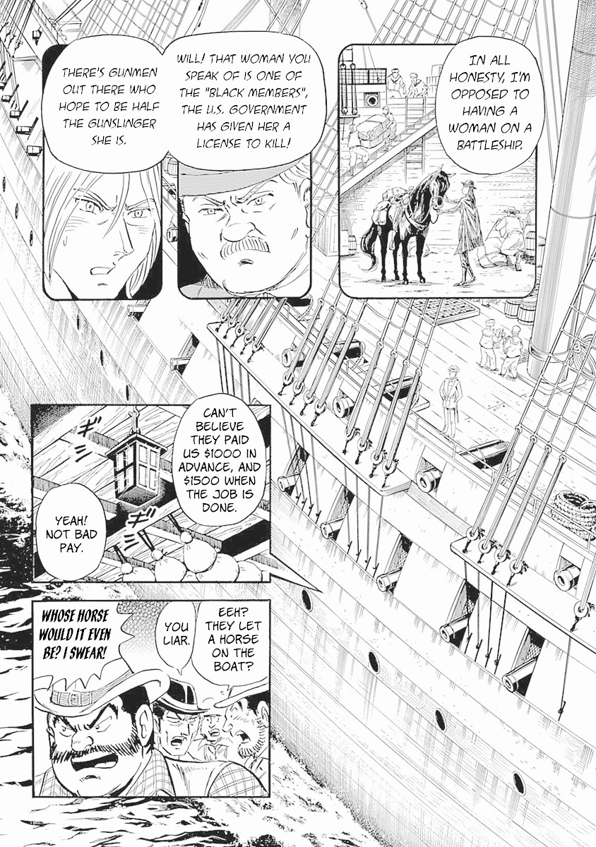 Black Tiger Chapter 3 page 11 - Chapter 3: The Gunman in the Ocean