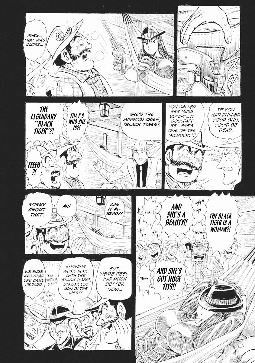 Black Tiger Chapter 3 page 14 - Chapter 3: The Gunman in the Ocean