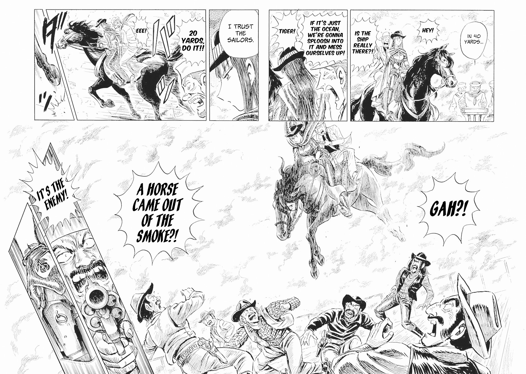 Black Tiger Chapter 3 page 39 - Chapter 3: The Gunman in the Ocean