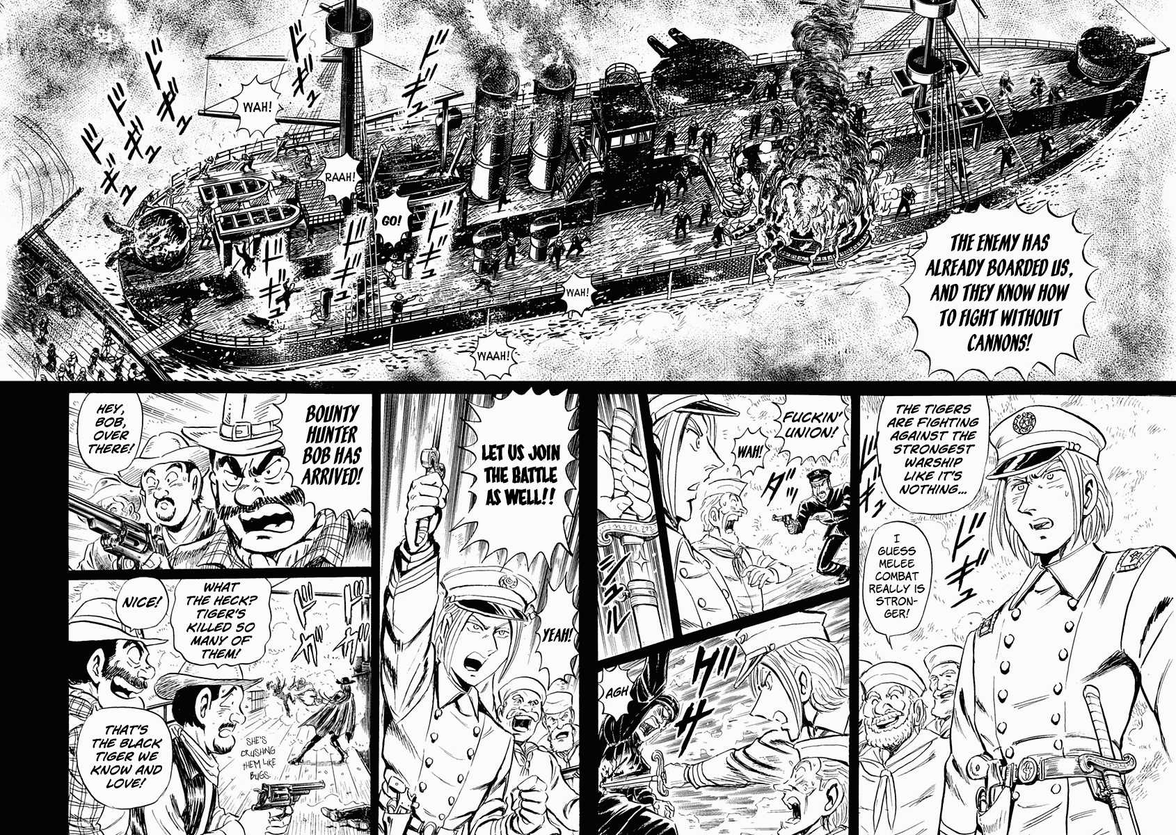 Black Tiger Chapter 3 page 45 - Chapter 3: The Gunman in the Ocean