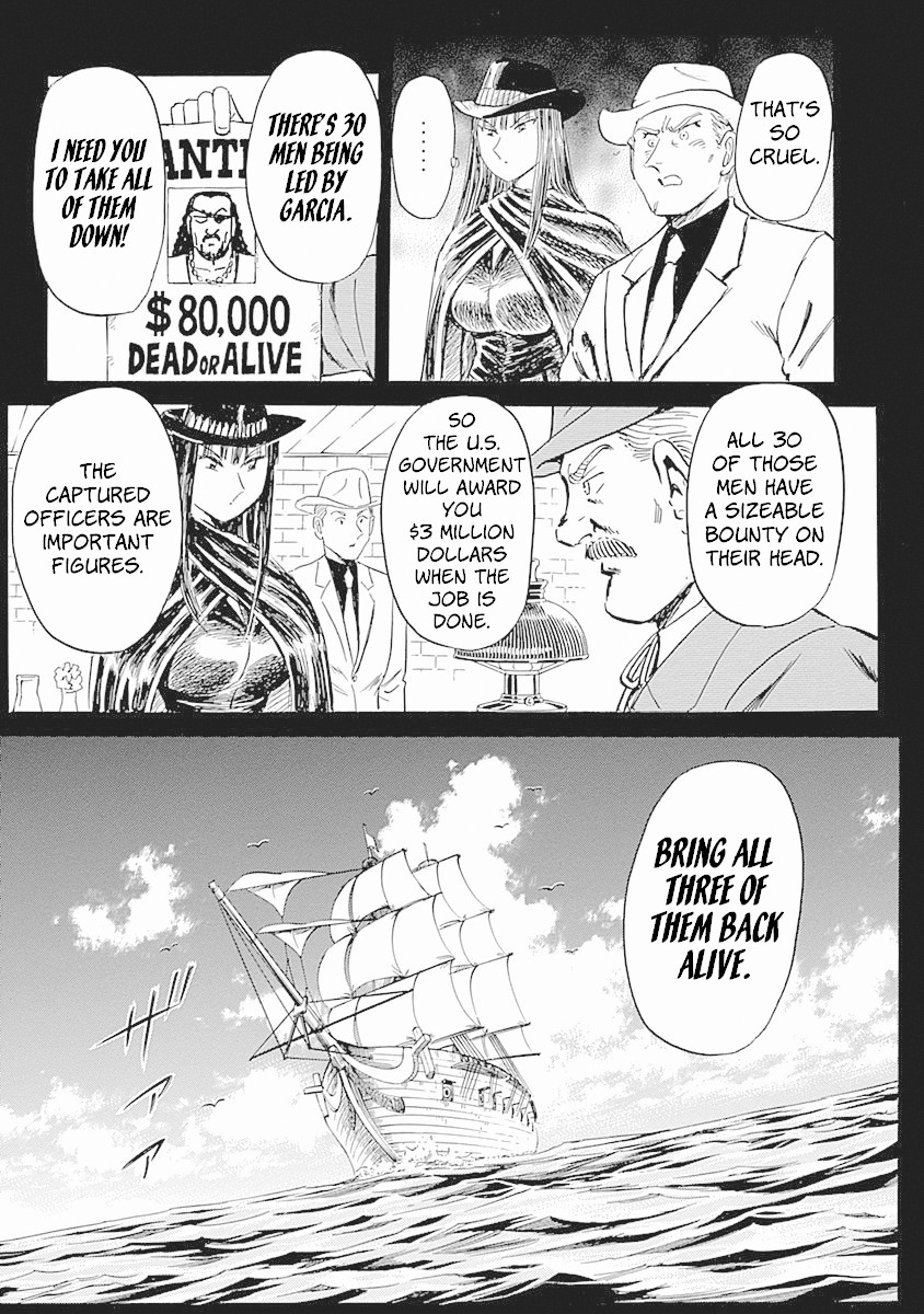 Black Tiger Chapter 3 page 8 - Chapter 3: The Gunman in the Ocean