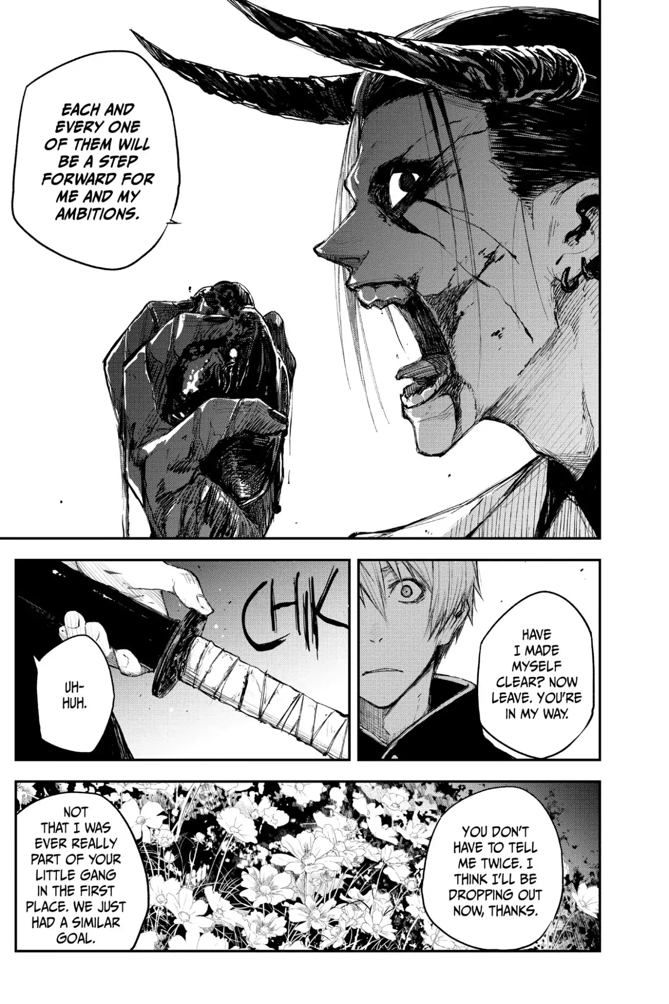Black Torch Chapter 16 page 11 - Chapter 16: Walk Pround Like a Rhino's Horn