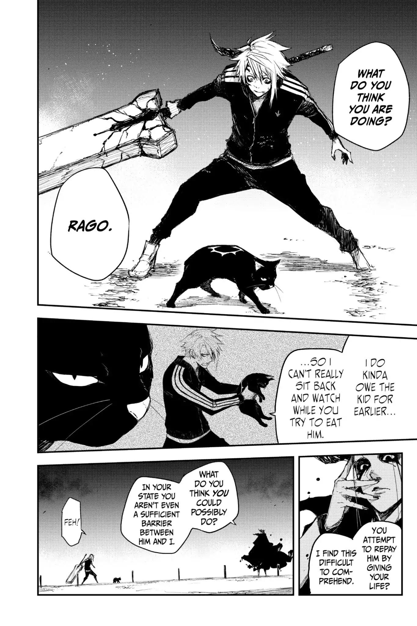 Black Torch Chapter 16 page 22 - Chapter 16: Walk Pround Like a Rhino's Horn