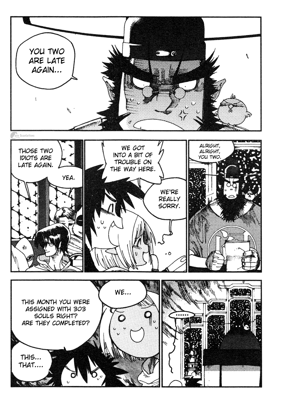 Black Warriors Chapter 1 page 14 - Chapter 1: Black and White Warriors Introduced (part 1)