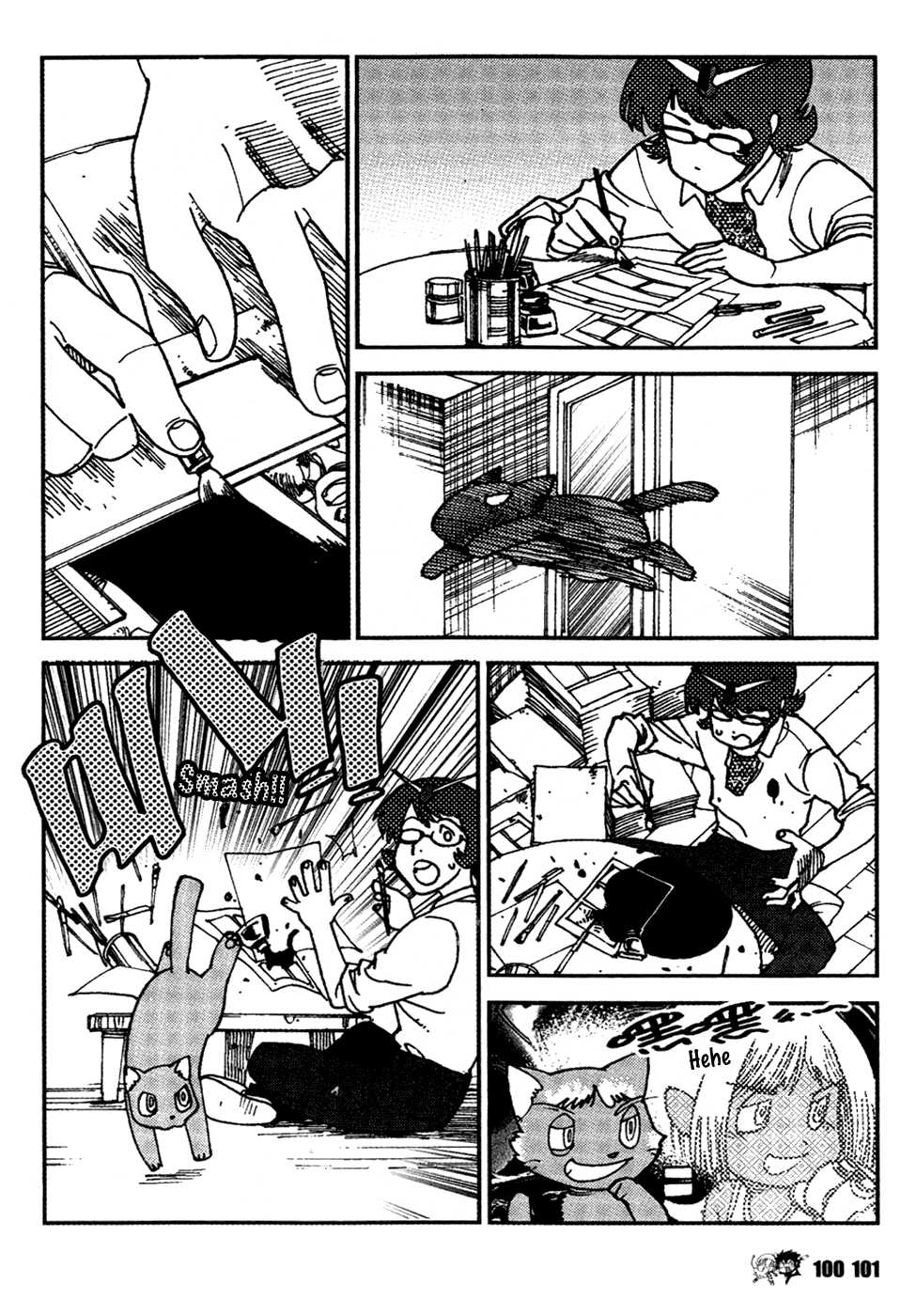 Black Warriors Chapter 4 page 12 - Chapter 4: A Fighting Mangaka's Battle (part 2)