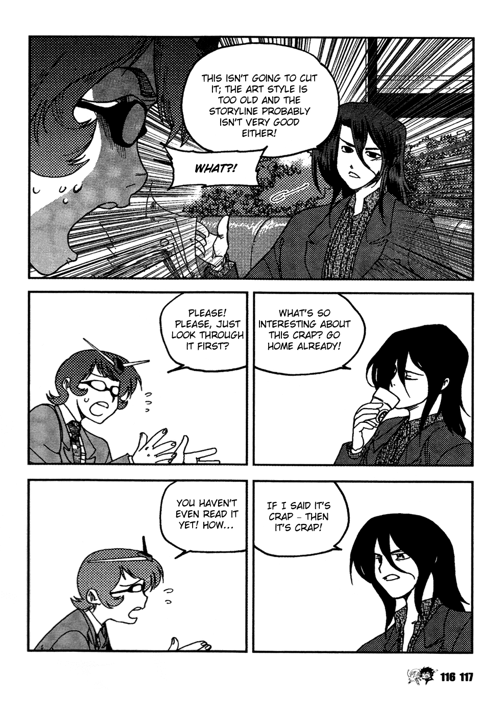 Black Warriors Chapter 4 page 28 - Chapter 4: A Fighting Mangaka's Battle (part 2)