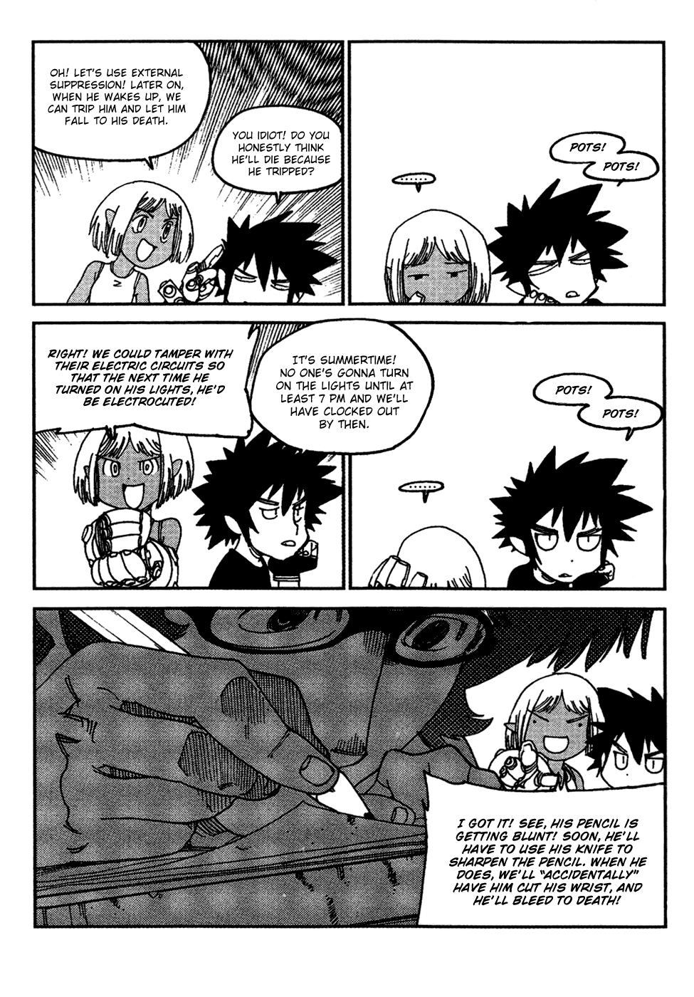 Black Warriors Chapter 4 page 4 - Chapter 4: A Fighting Mangaka's Battle (part 2)