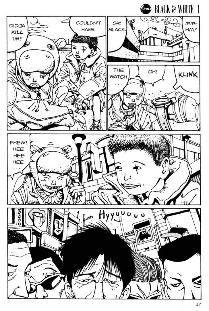 Black & White Chapter 2 page 21 - Chapter 2 : Paving the Road to Hell