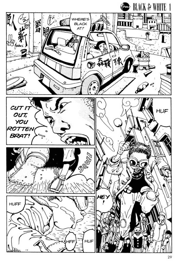 Black & White Chapter 2 page 3 - Chapter 2 : Paving the Road to Hell