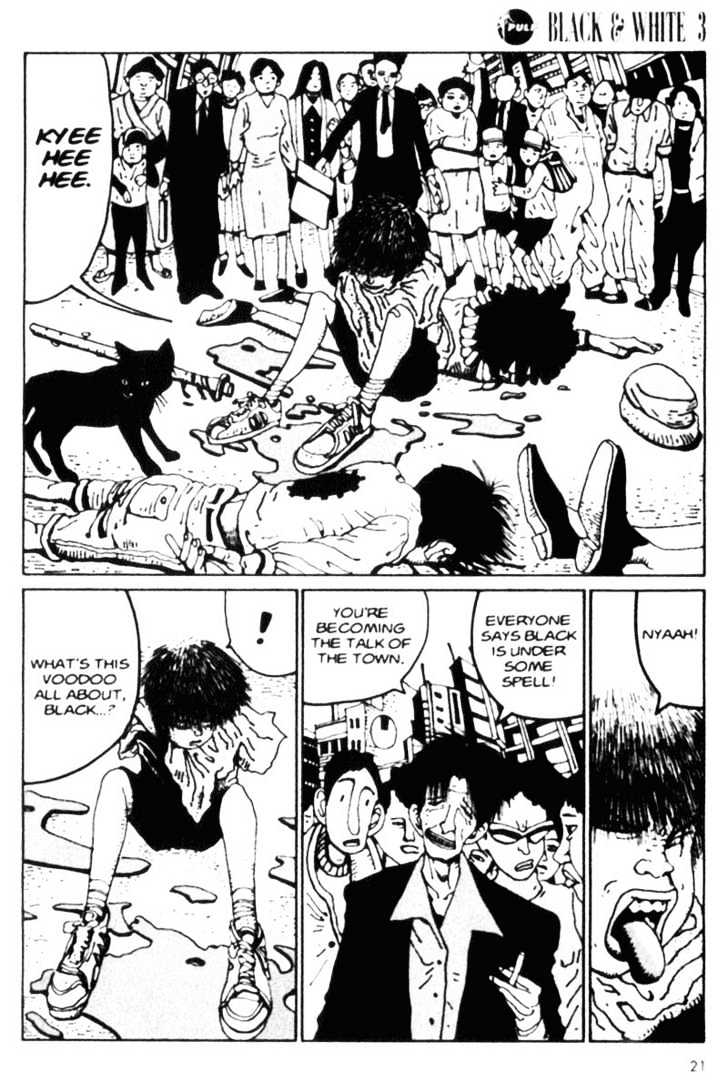 Black & White Chapter 23 page 21 - Chapter 23 : A Touch of Evil