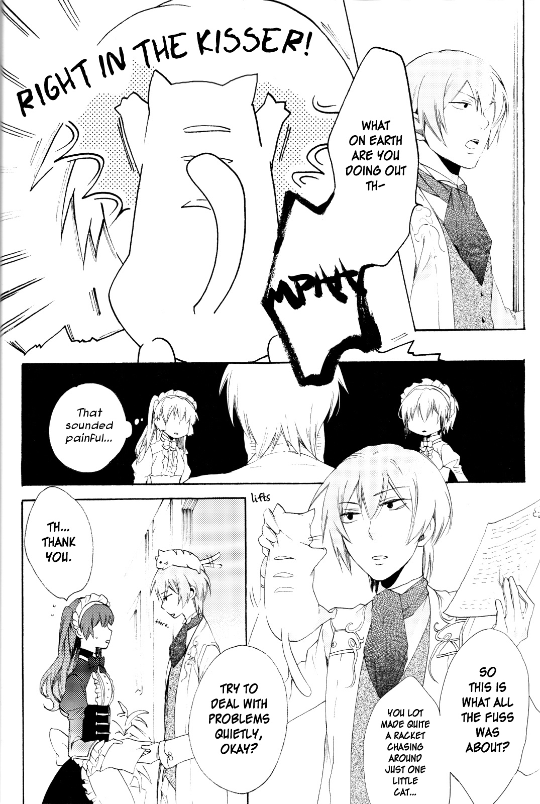 Black x Gold Anthology Chapter 1 page 10 - Chapter 1 : Promise / A Little Visitor