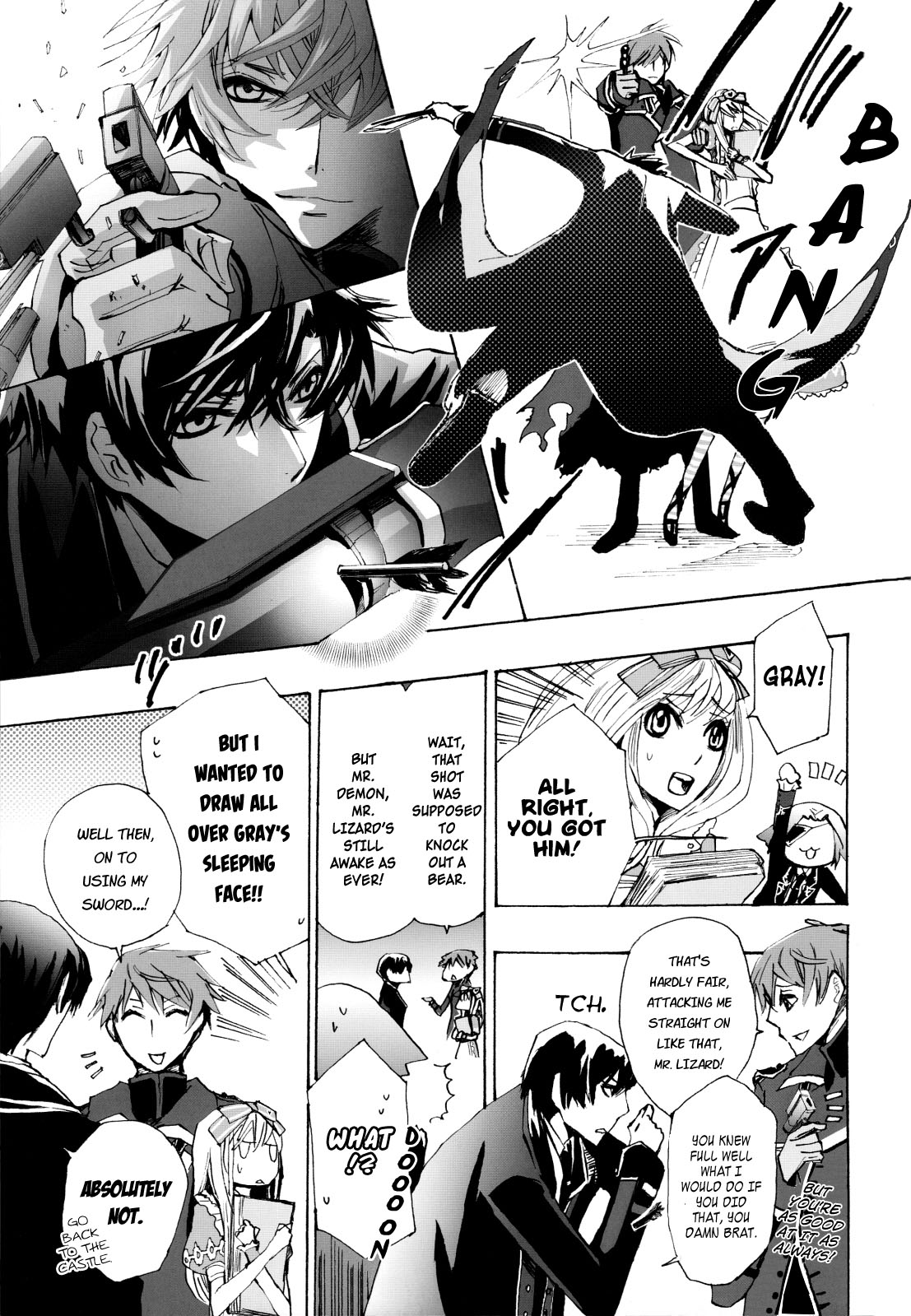 Black x Gold Anthology Chapter 2 page 12 - Chapter 2 : That Which Cannot Be Said