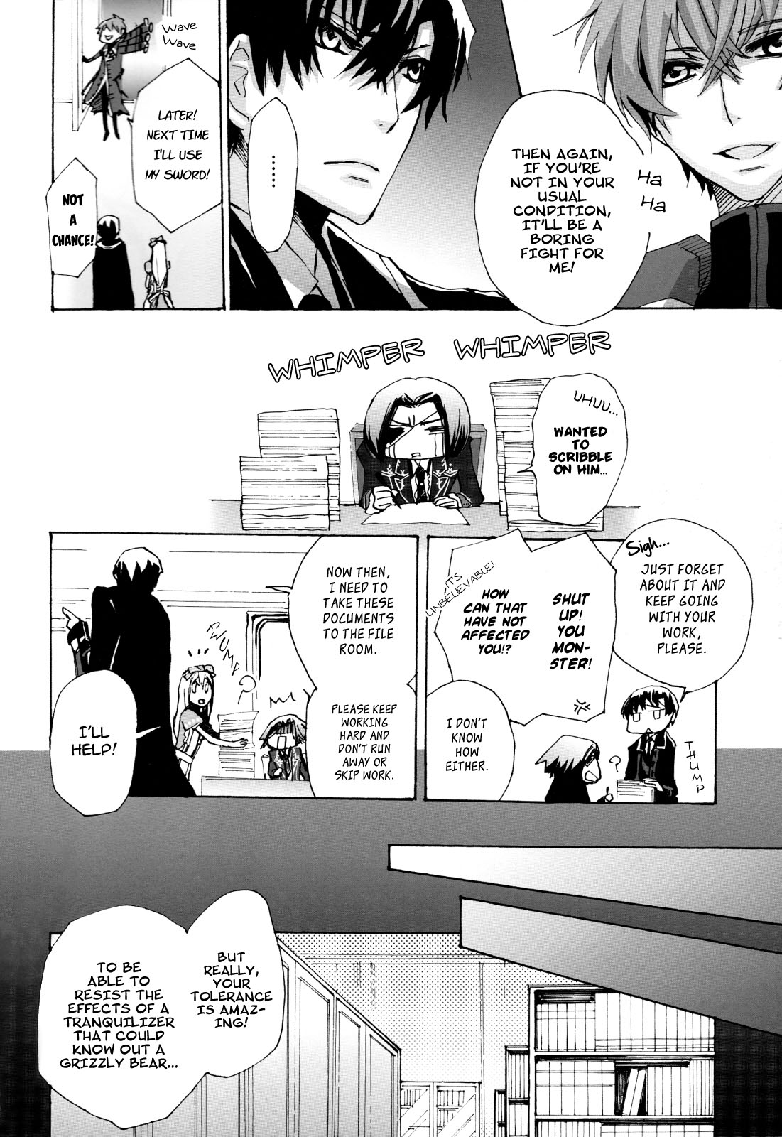 Black x Gold Anthology Chapter 2 page 13 - Chapter 2 : That Which Cannot Be Said