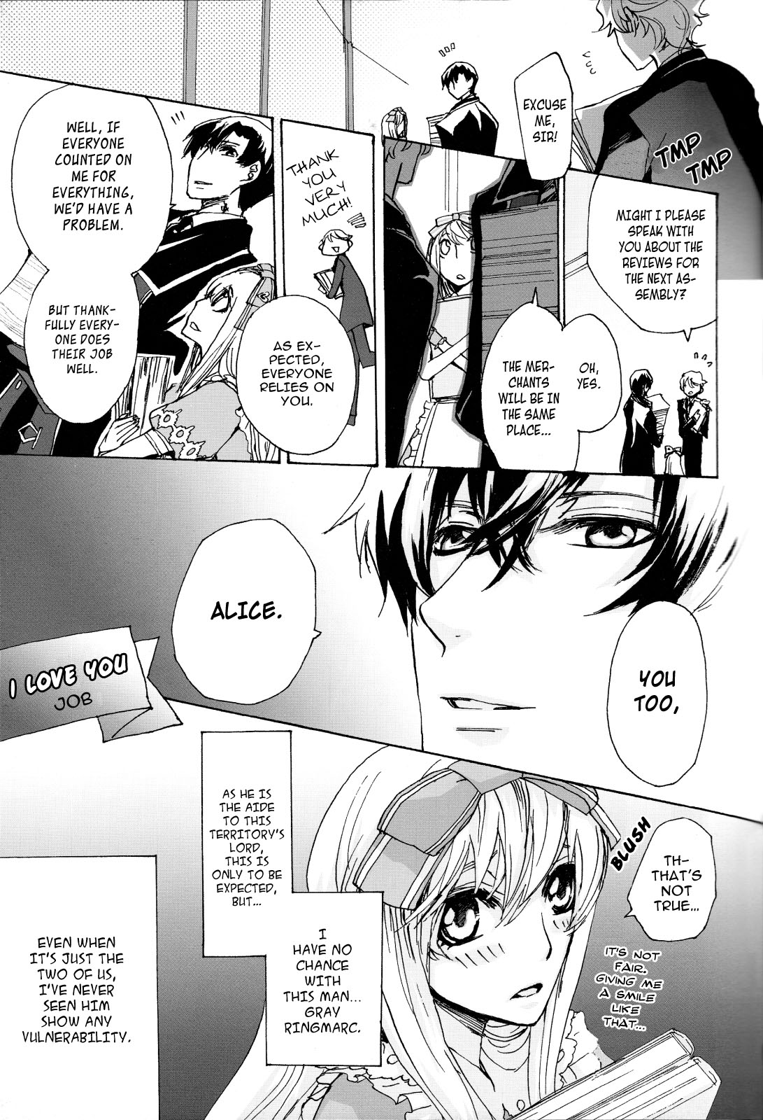 Black x Gold Anthology Chapter 2 page 6 - Chapter 2 : That Which Cannot Be Said